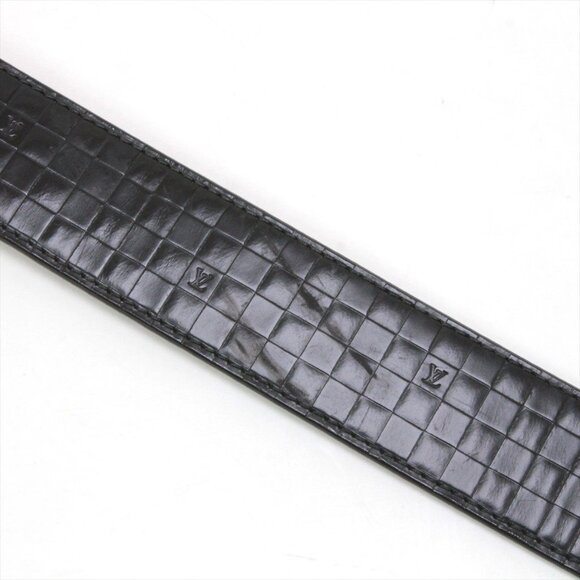 Louis Vuitton Saint Cher Aventour Belt 90-105 cm Black